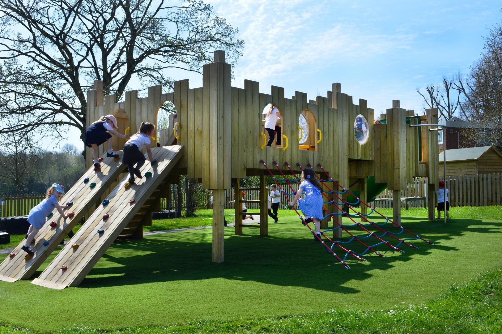 school playground climbing equipment 