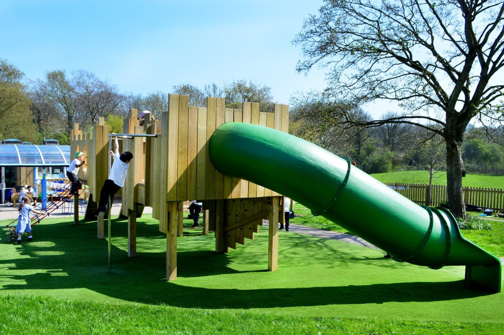 school playground castle