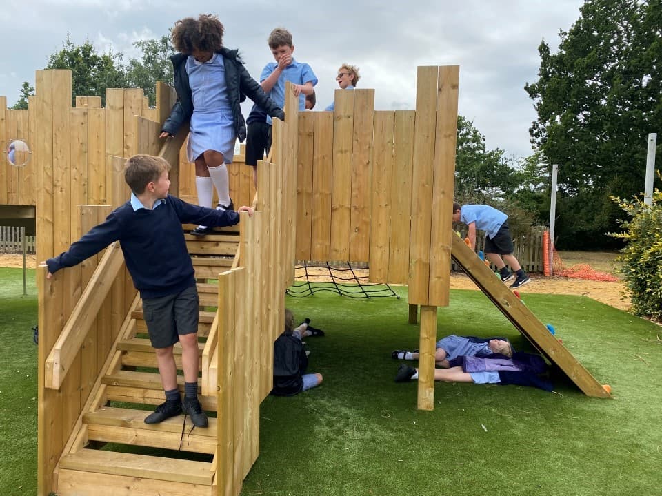 steps of the langley play castle