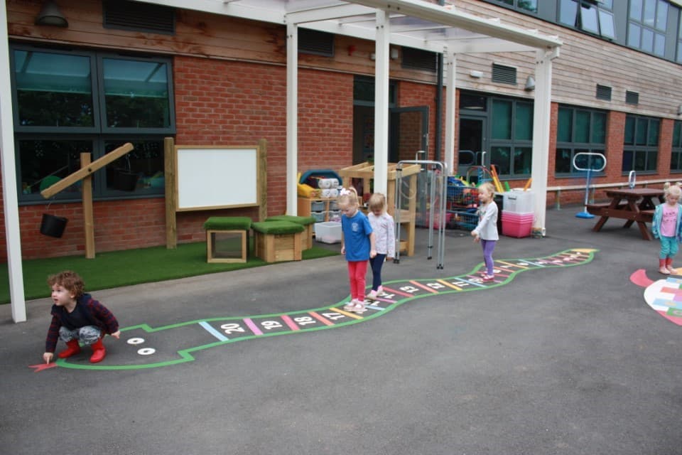 Thermoplastic Playground Markings