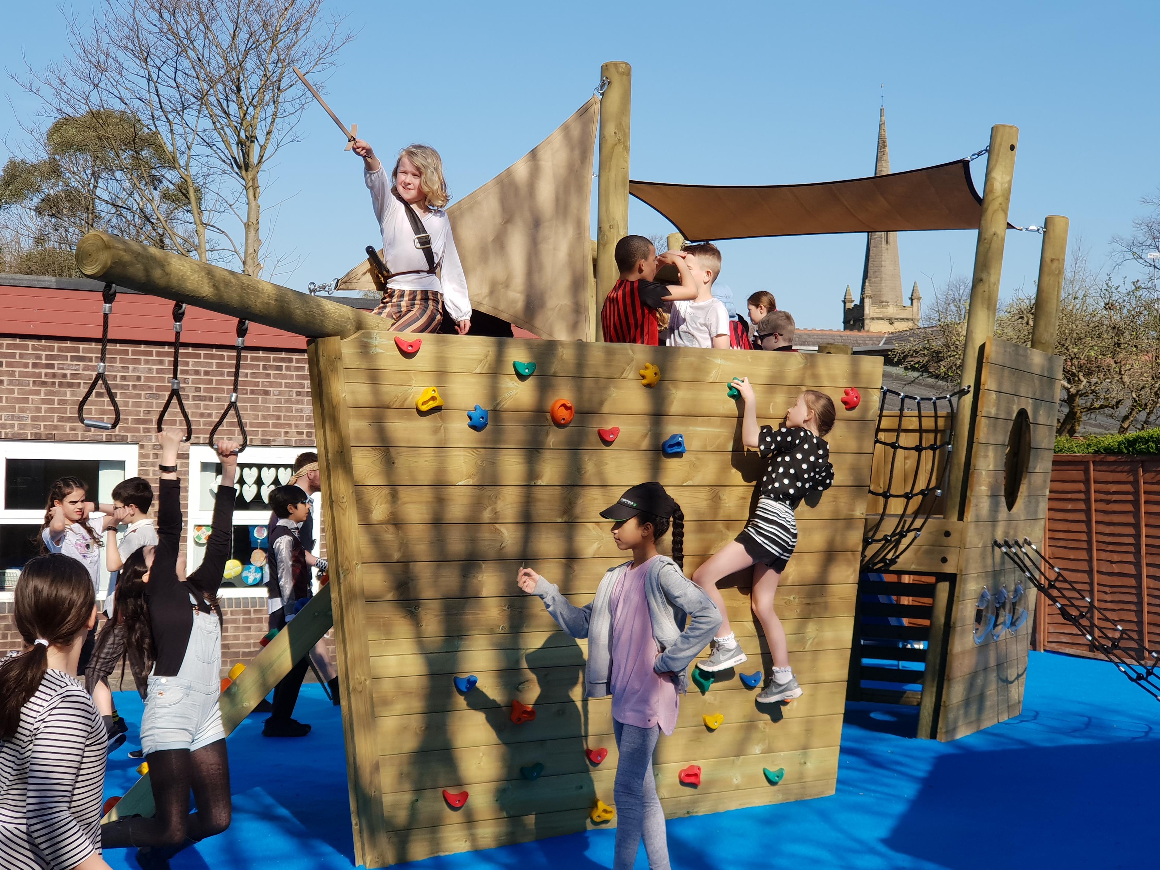 active play equipment for schools