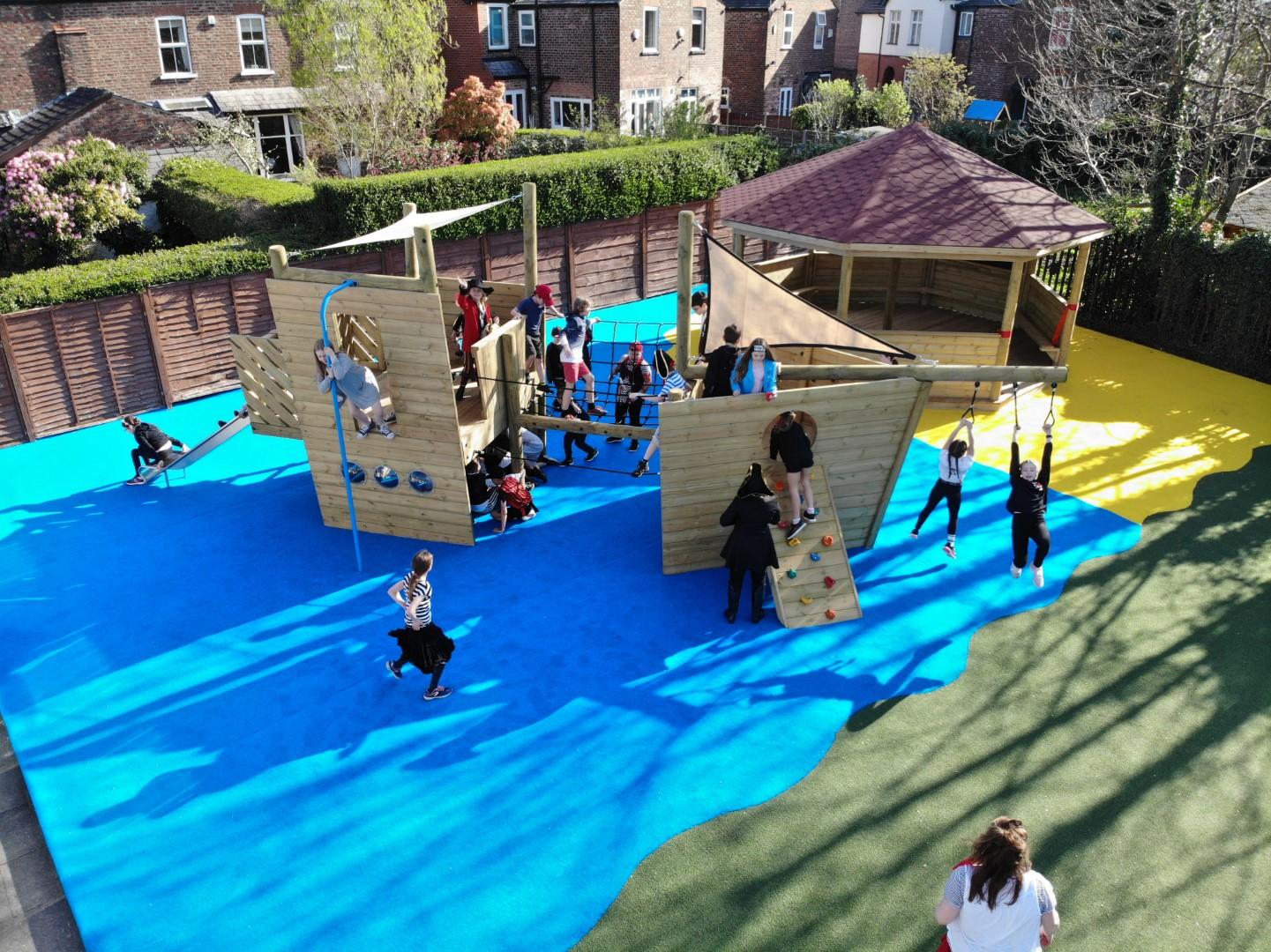 adventure play equipment for schools