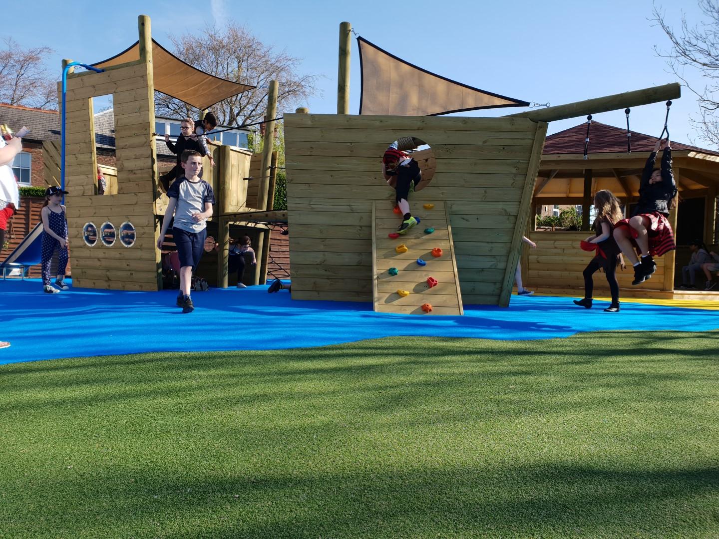 active play equipment for schools