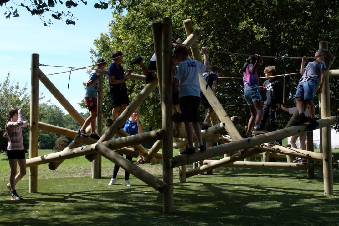 the tryfan climber being used in Somerset