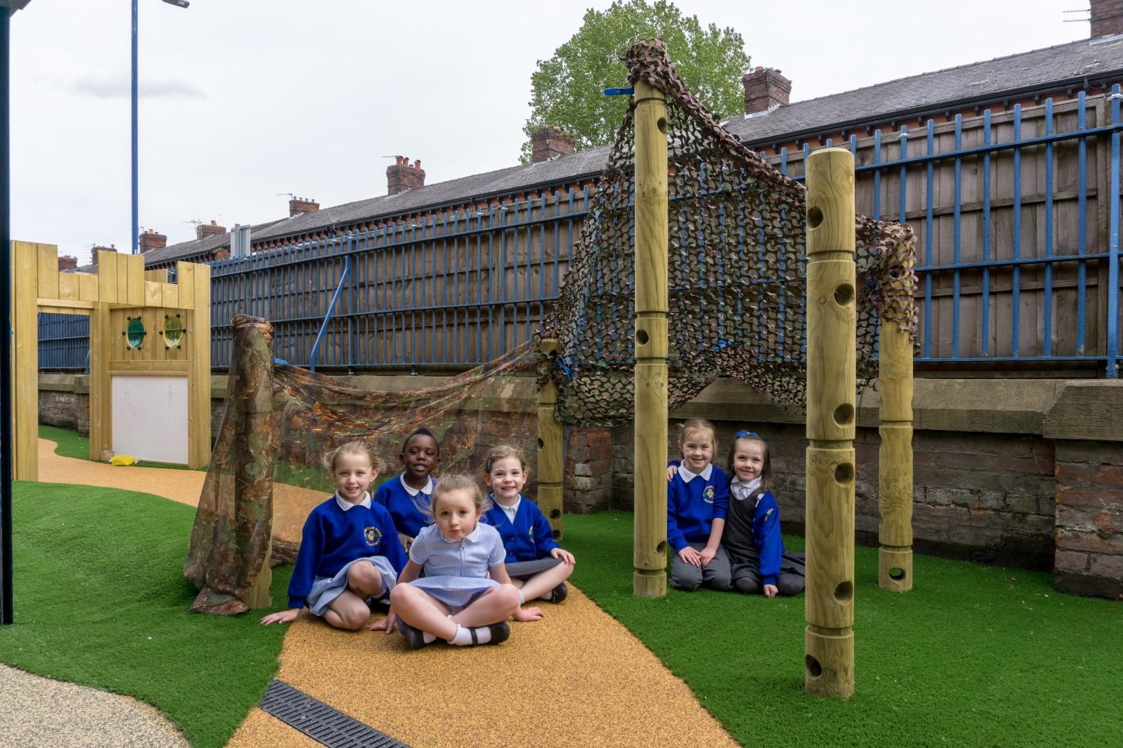 eyfs school den making