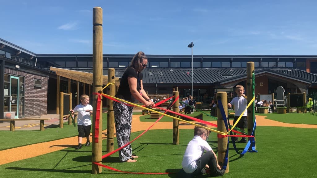 school playground equipment 