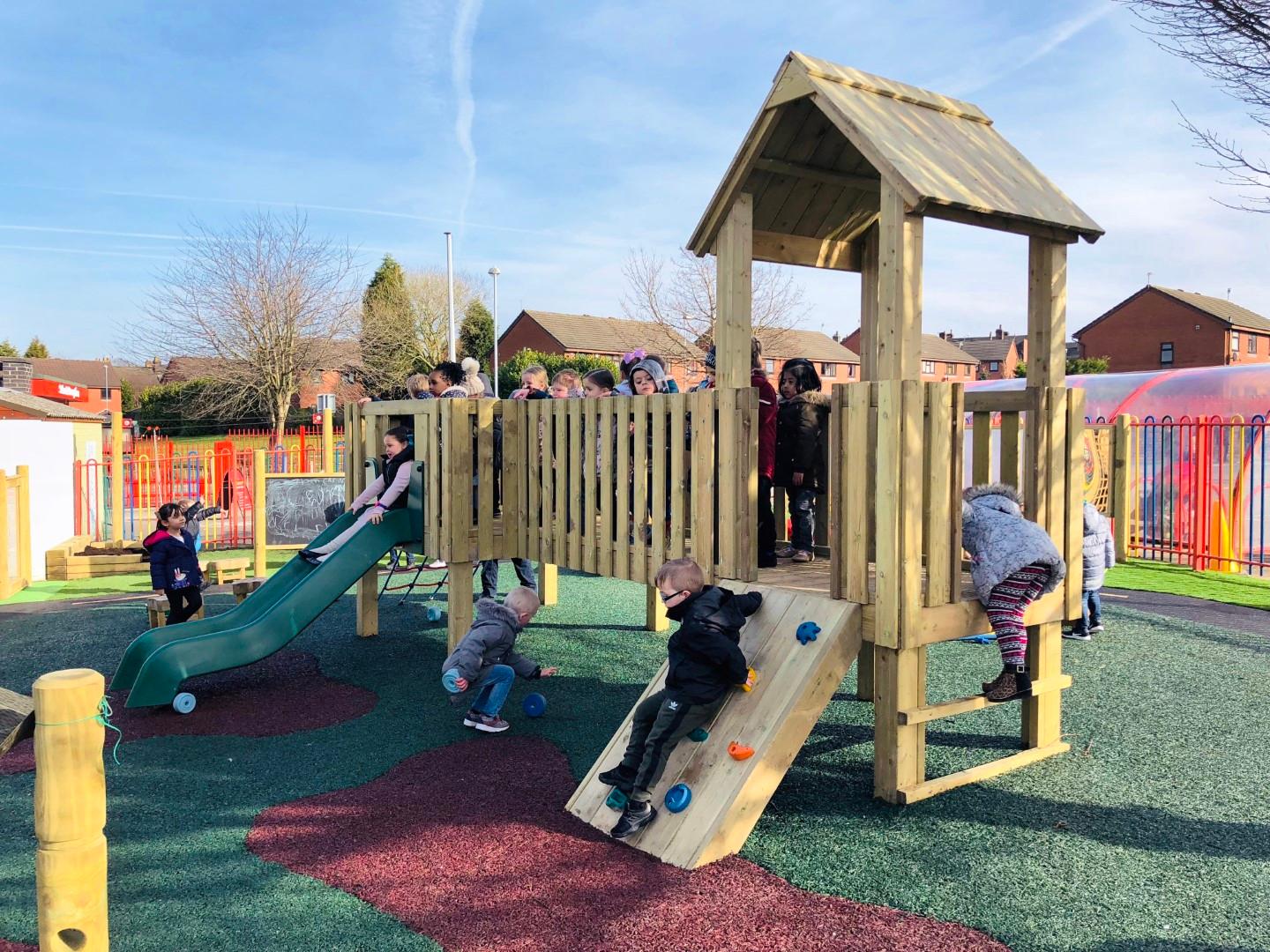 active playground ideas for early years