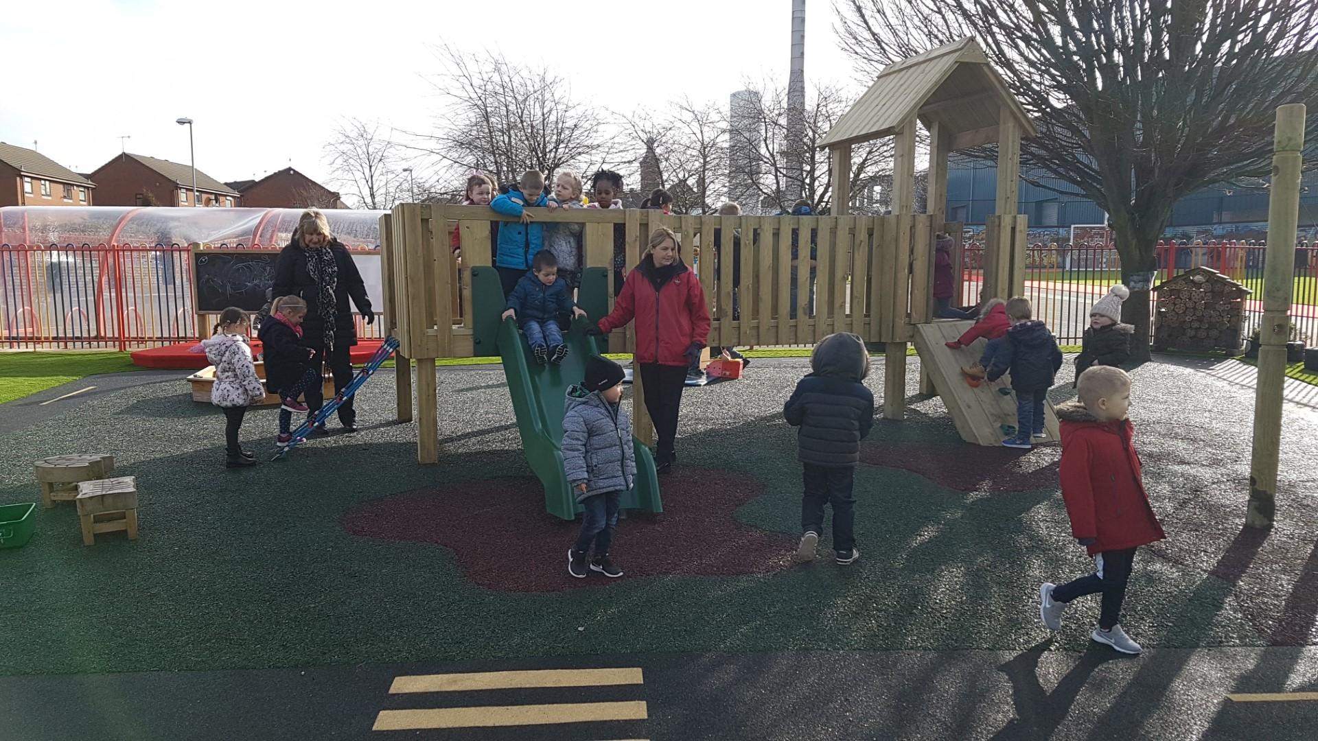 active play equipment for early years