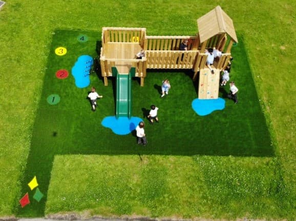 School Playground Play Towers