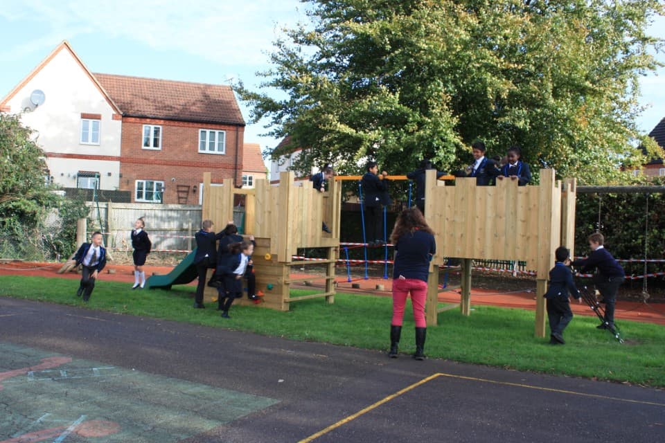 playground towers for schools
