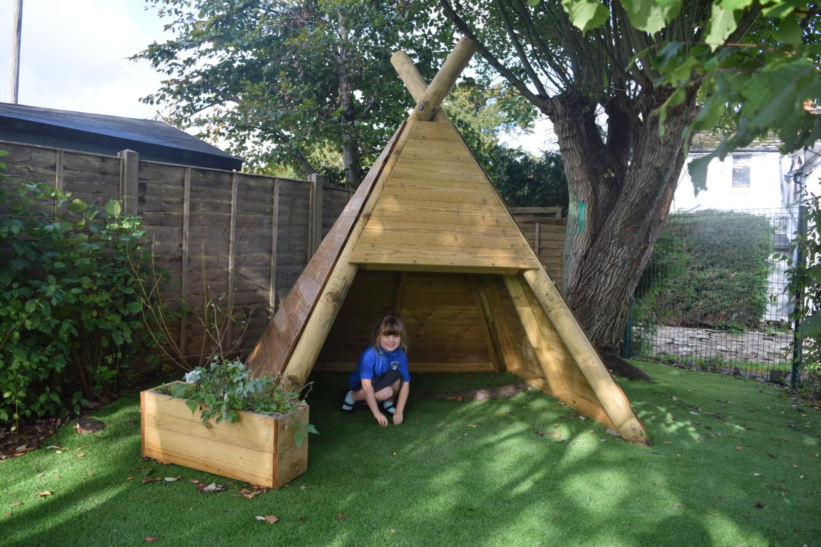 School Playground Den