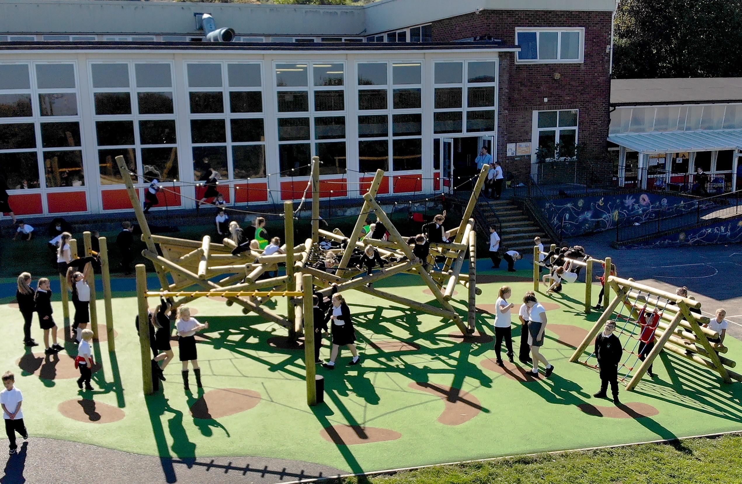 playground climbing frames