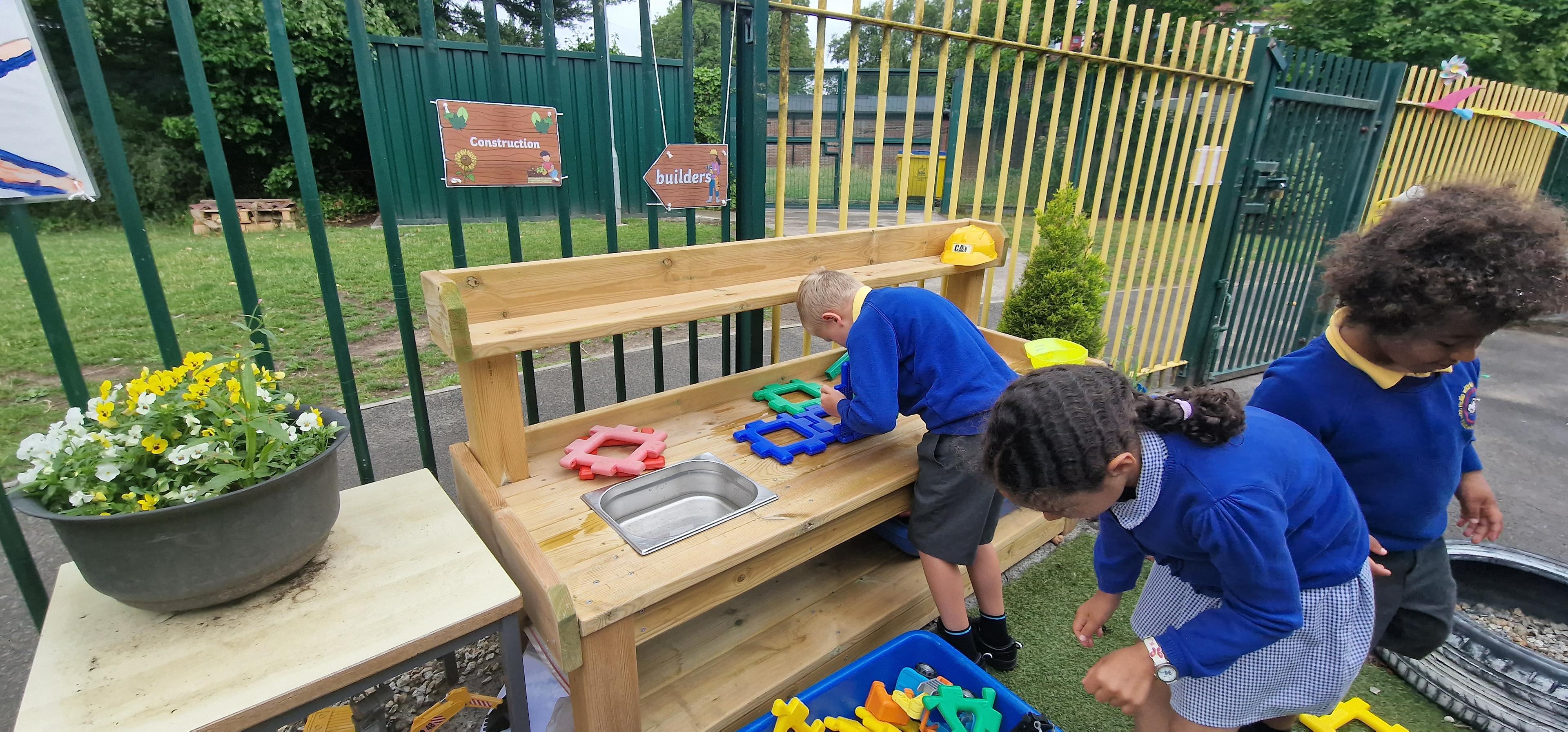 sorting table for primary school playgrounds