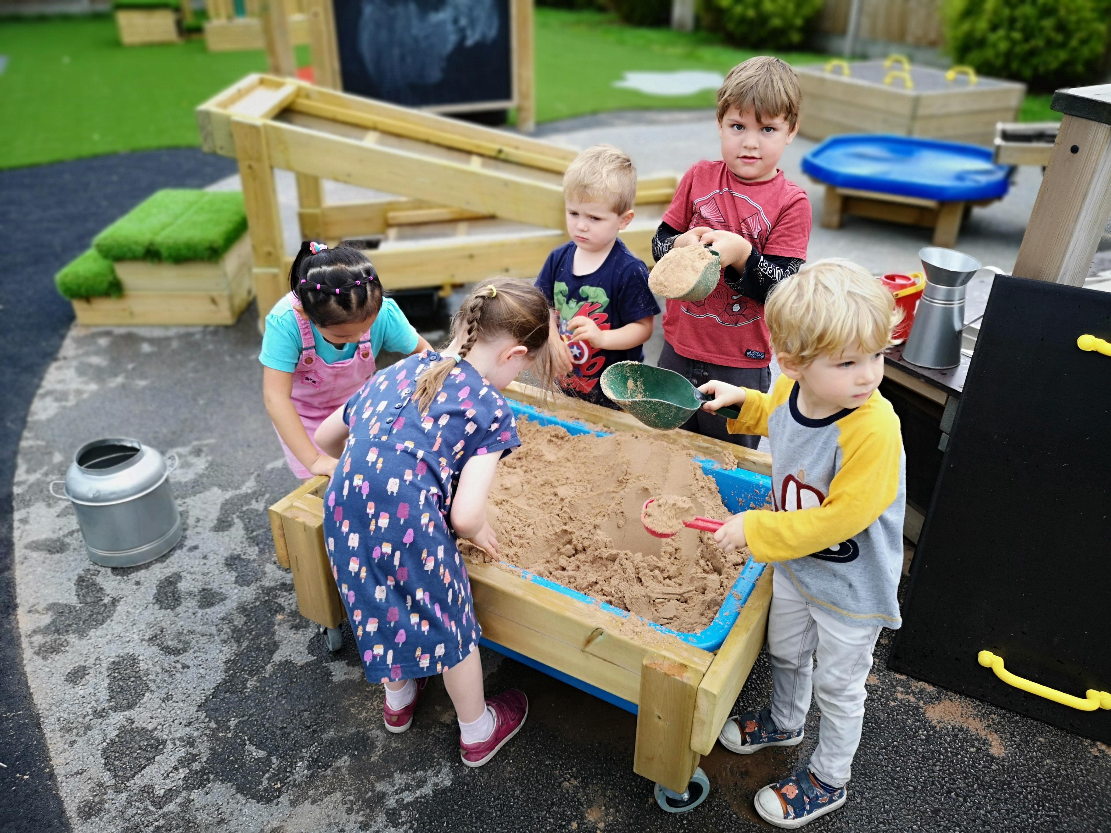 nursery sand table