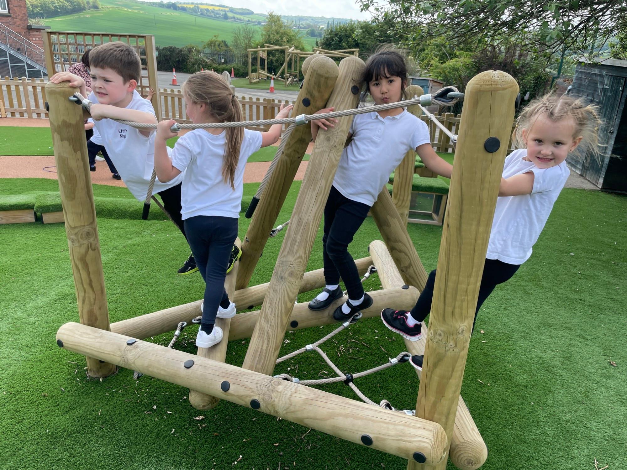 climbing frames for school playgrounds