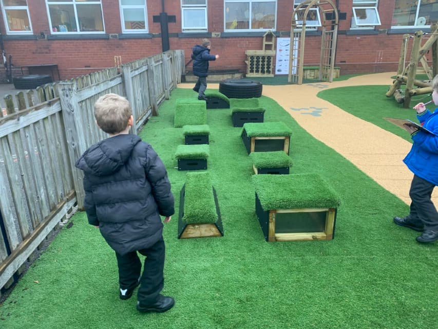 trim trail equipment for schools