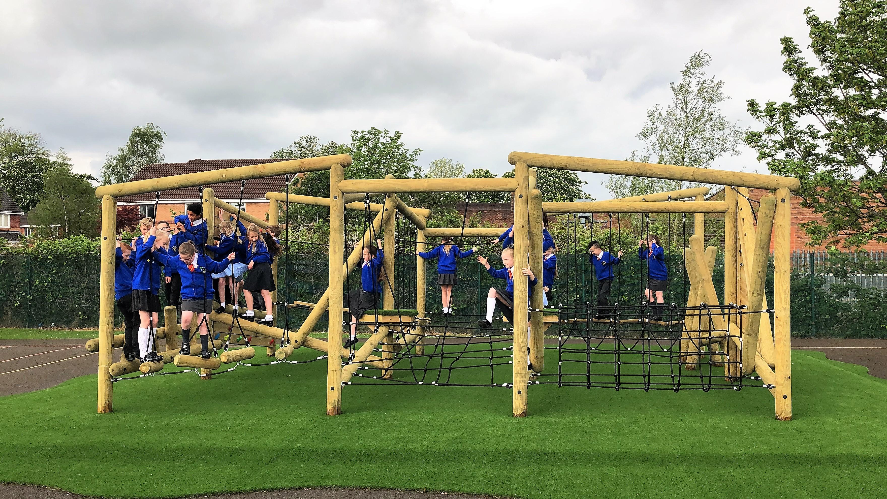 Climbing Frames For Primary Schools