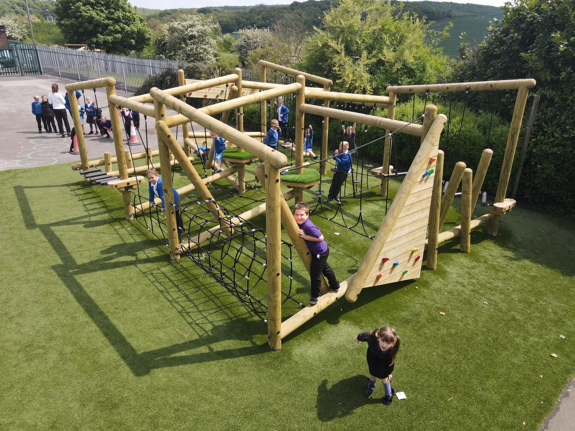 playground climbing frames for schools