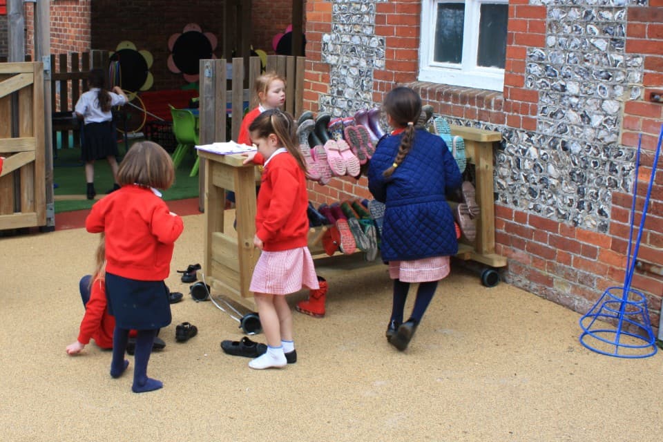 Welly Racks For School Playgrounds