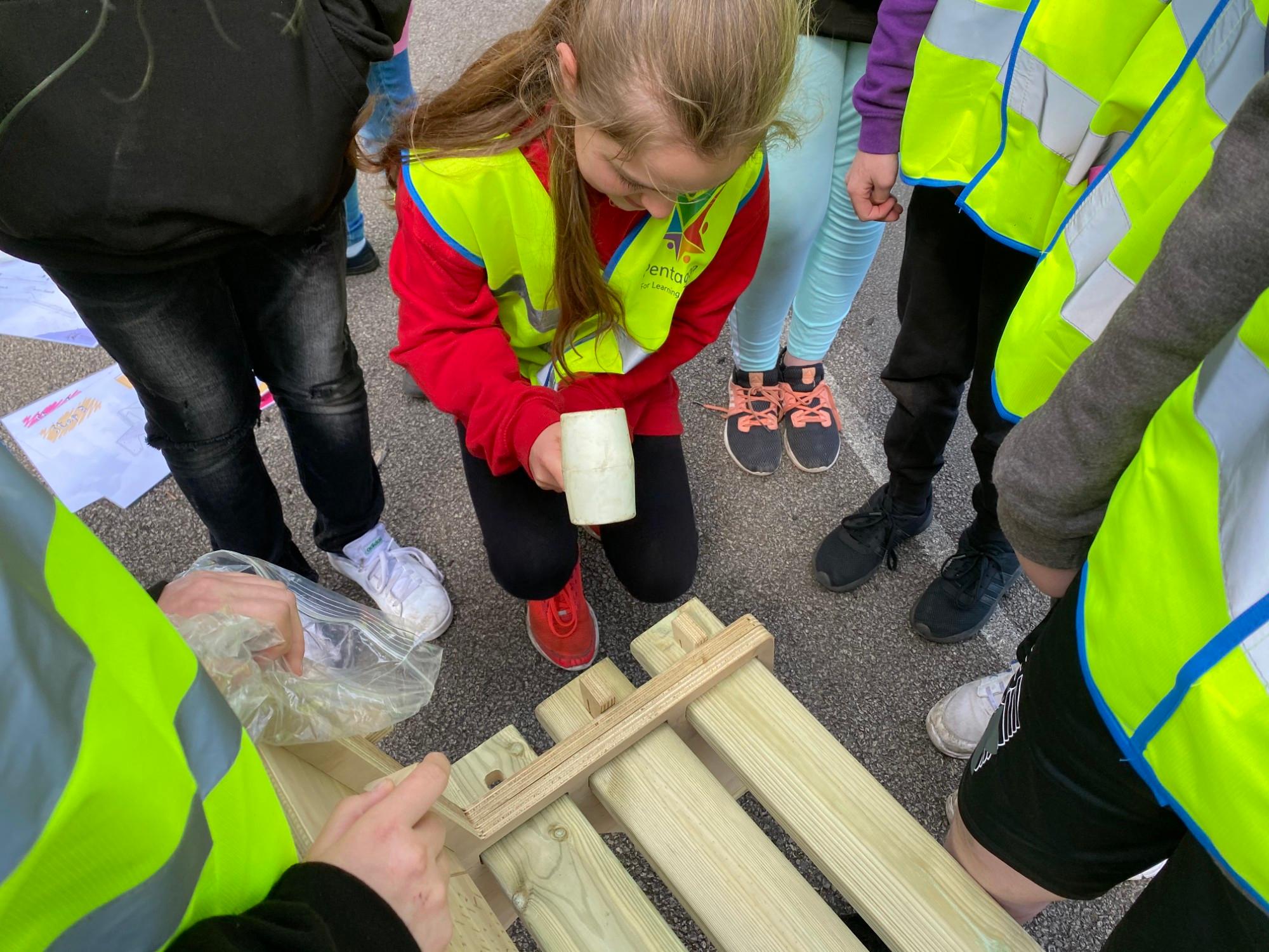 playground benches for year 6 leavers 