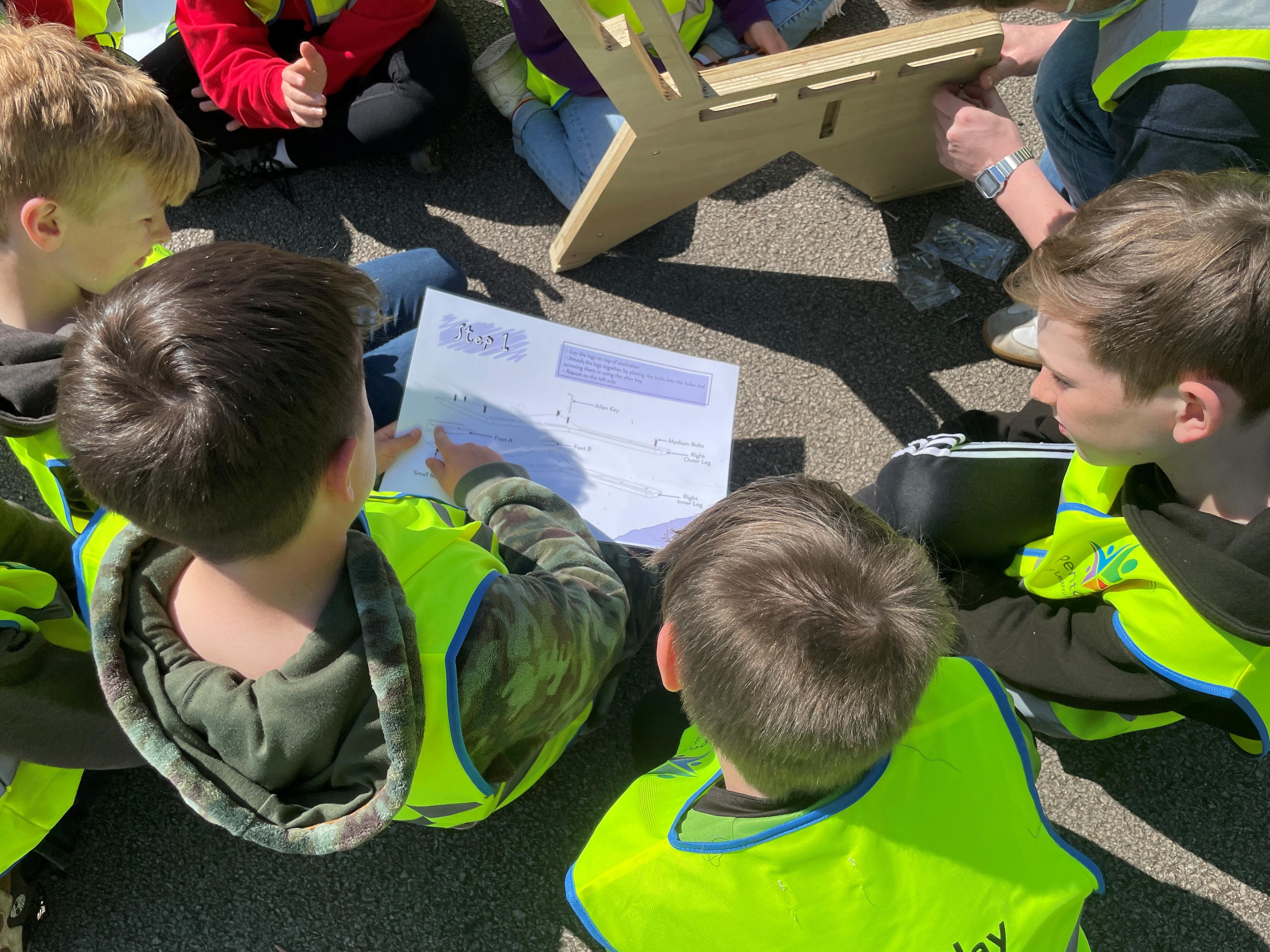 year 6 leavers bench instructions