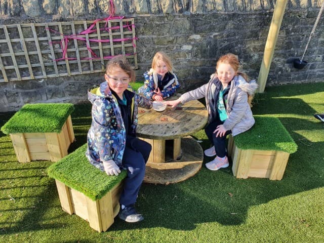 school playground seating