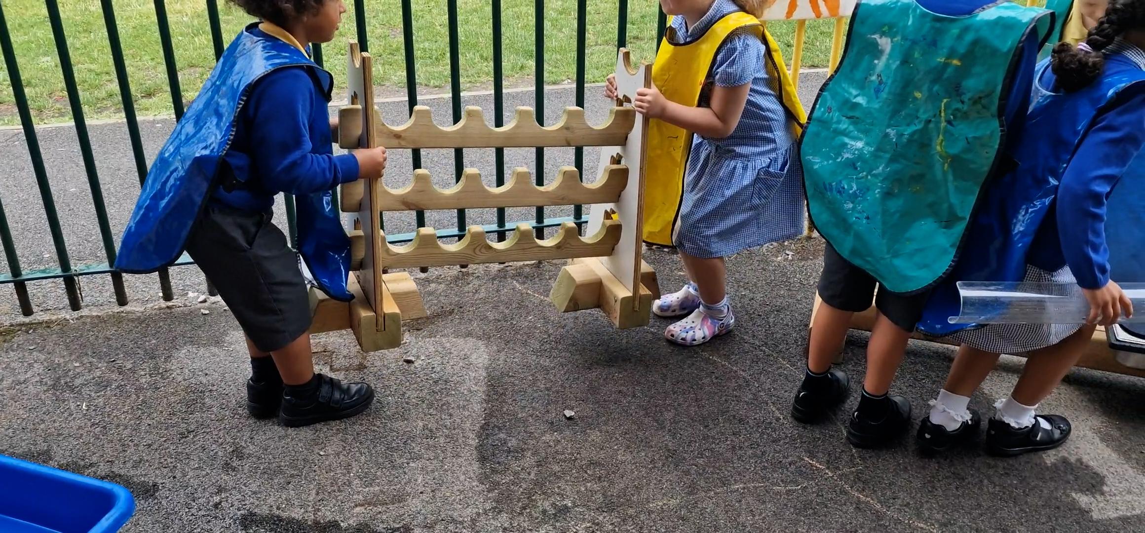 messy play equipment for primary schools