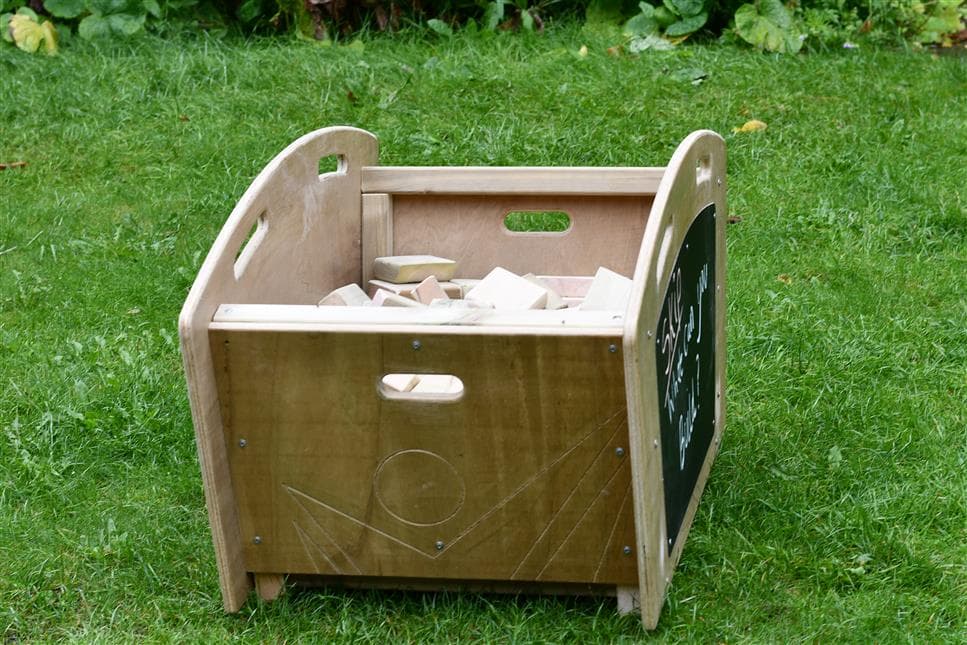 A side view of the Maxi Construction Skip