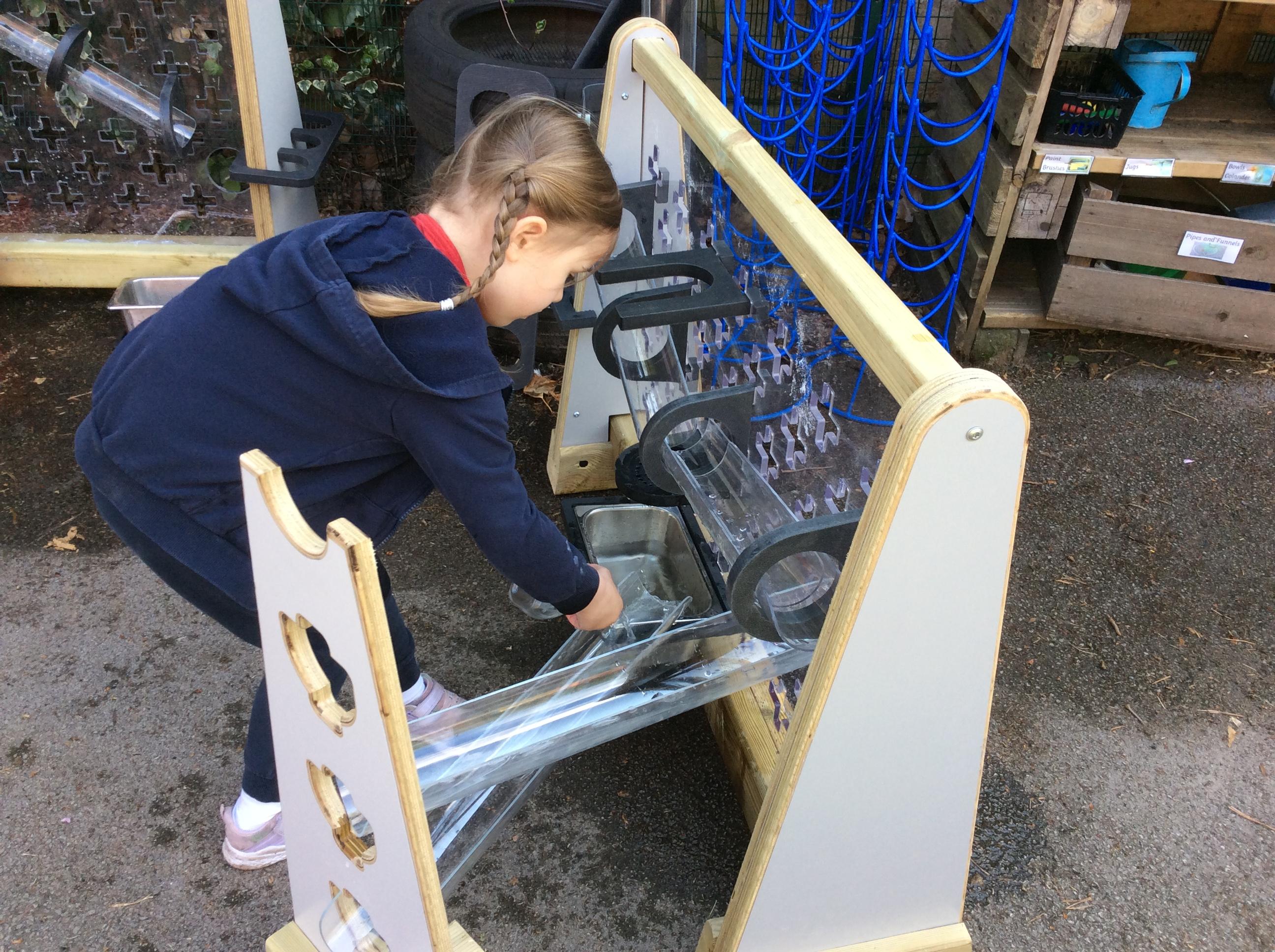 Children can easily learn all about the movement of water through play!