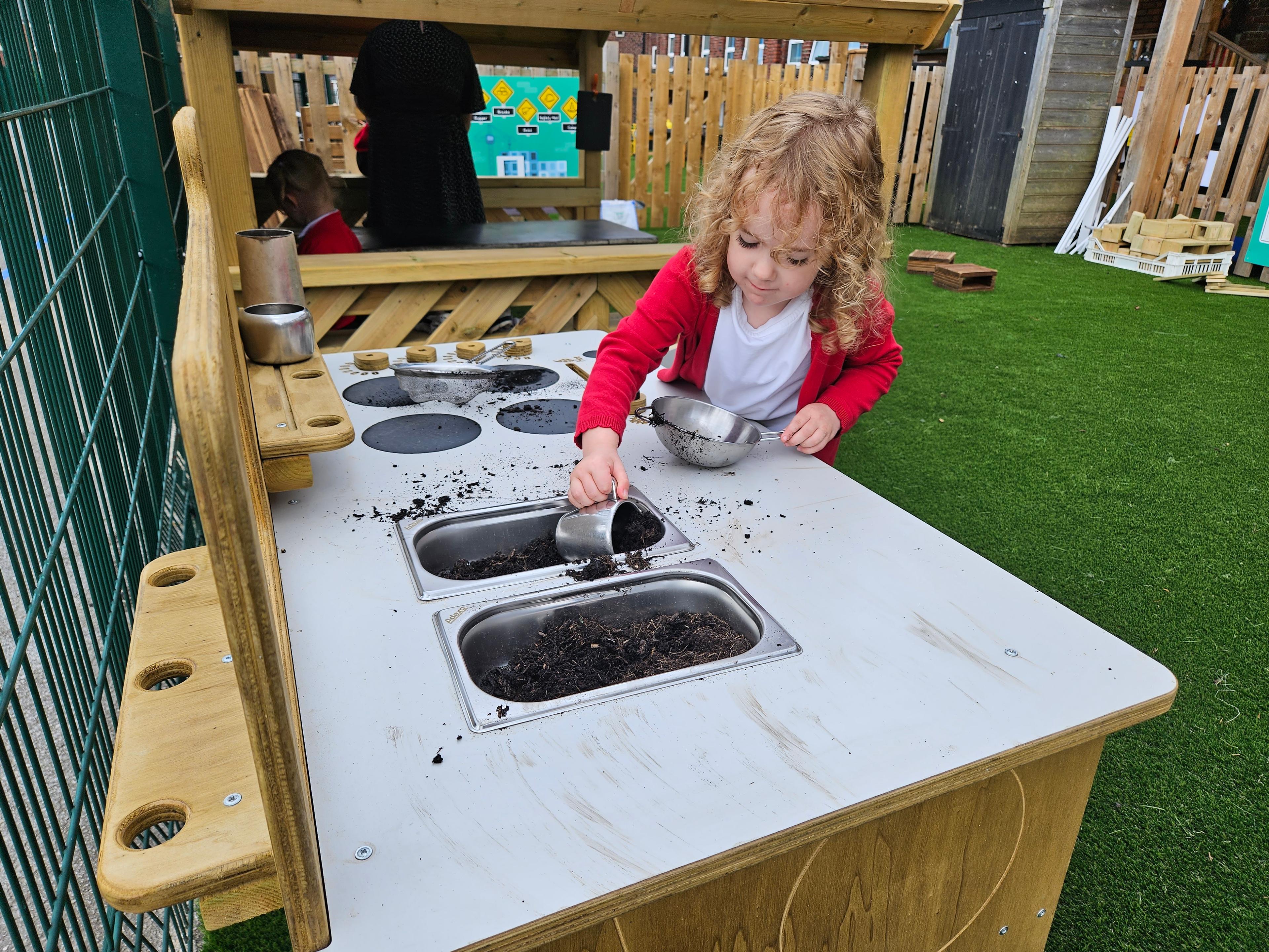 mud kitchen for primary schools