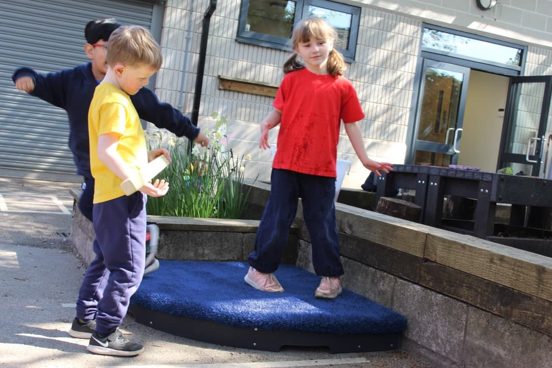 Children can learn to tell stories, perform for their peers and build their active play skills!