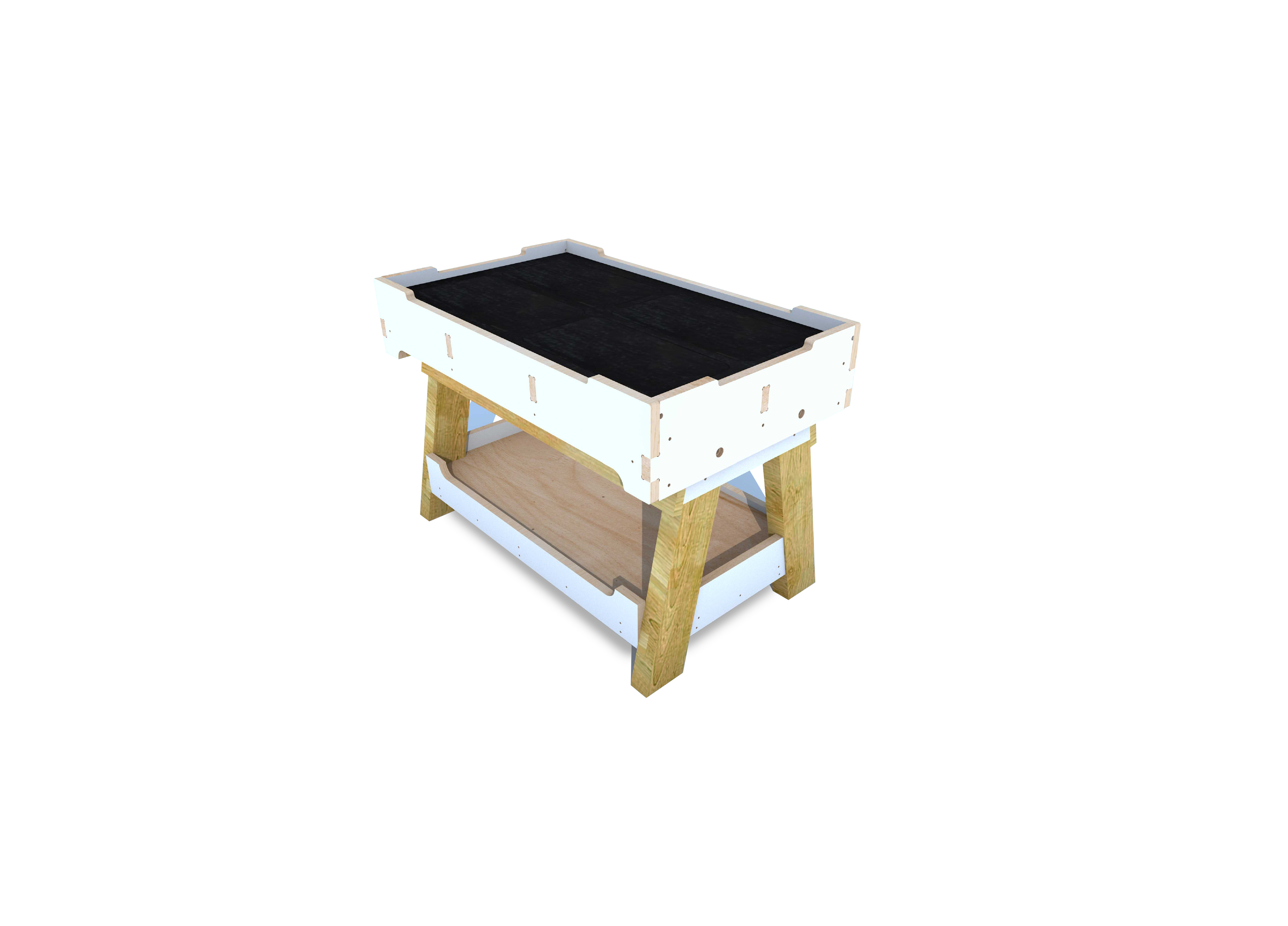 Construction Workbench 3D Render 