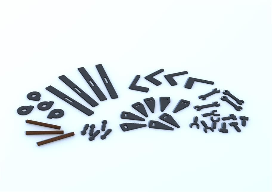 The Manufacturing pack for the Play Builder Engineer Set with Role Play Additions set 