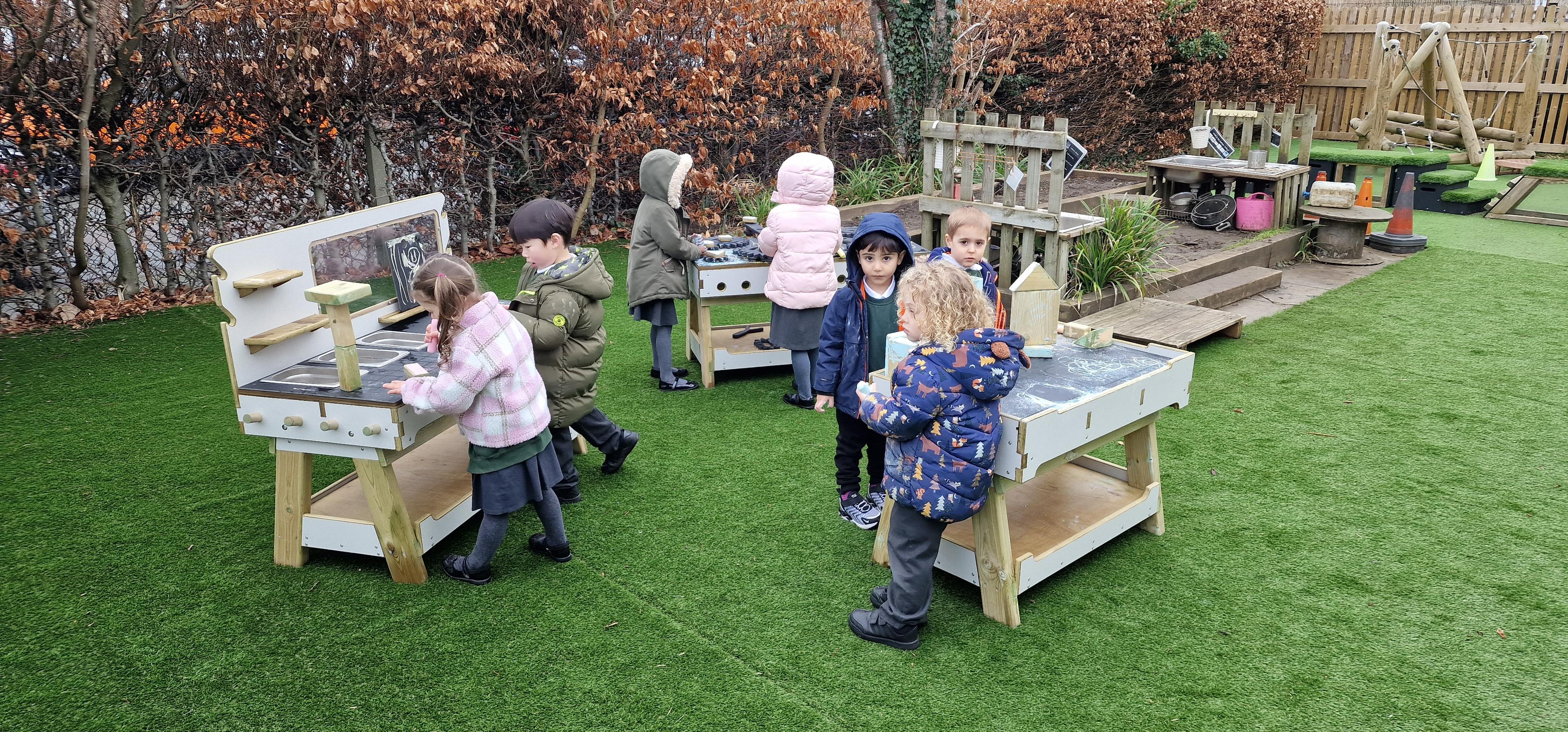 A birds eye view of the workshop construction package