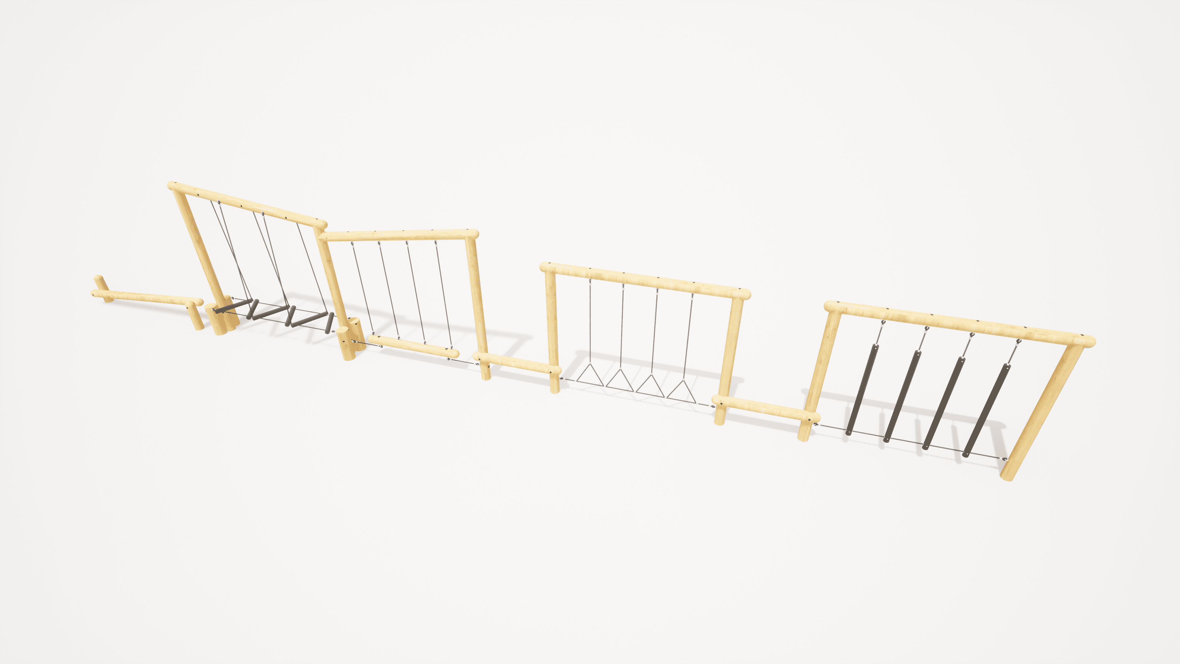 3D render image of Creggan Forest Trim Trail 