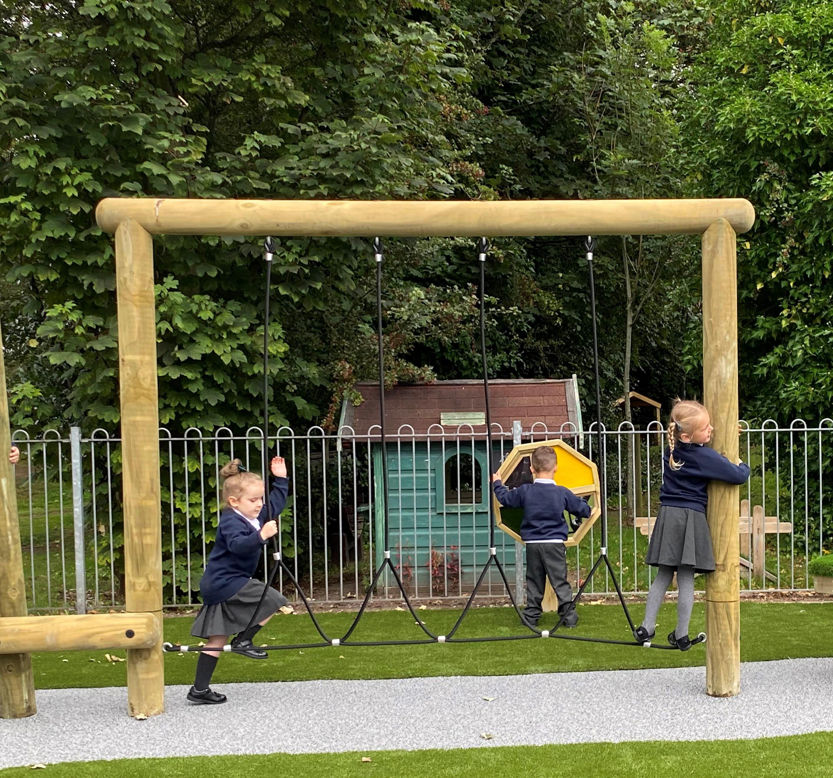primary school forest trim trail equipment 