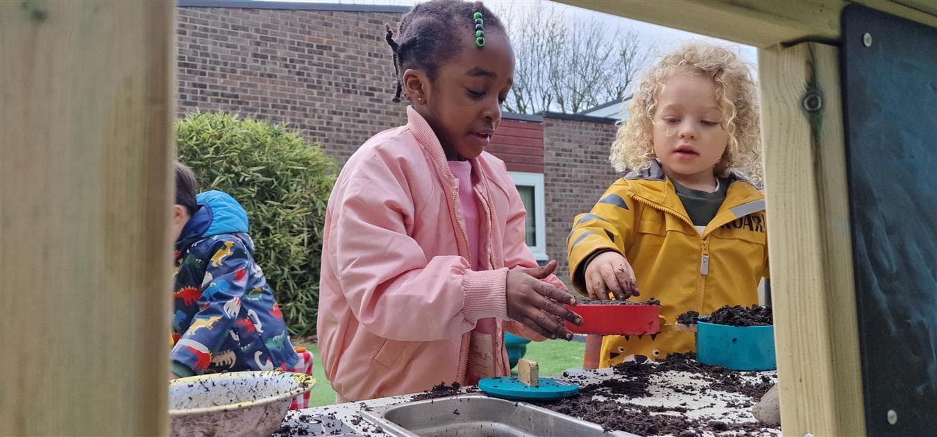 Mud kitchen for schools