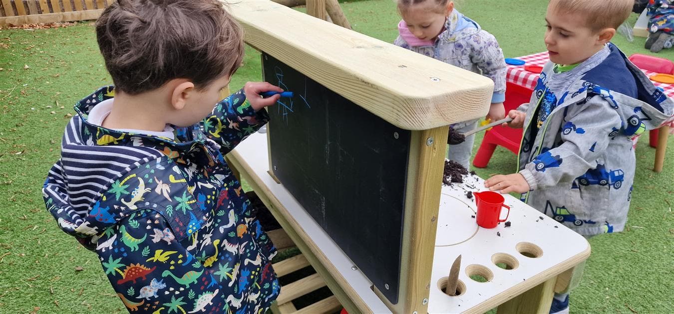 Early years mud kitchen at a low cost