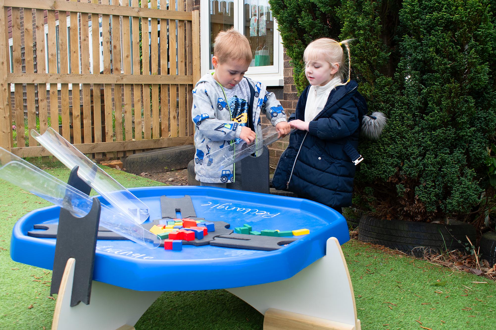 Tuff spot tray for primary schools 