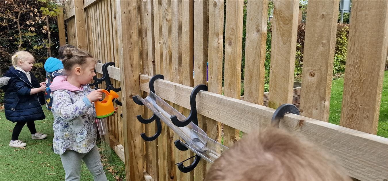 Outdoor water channel hooks