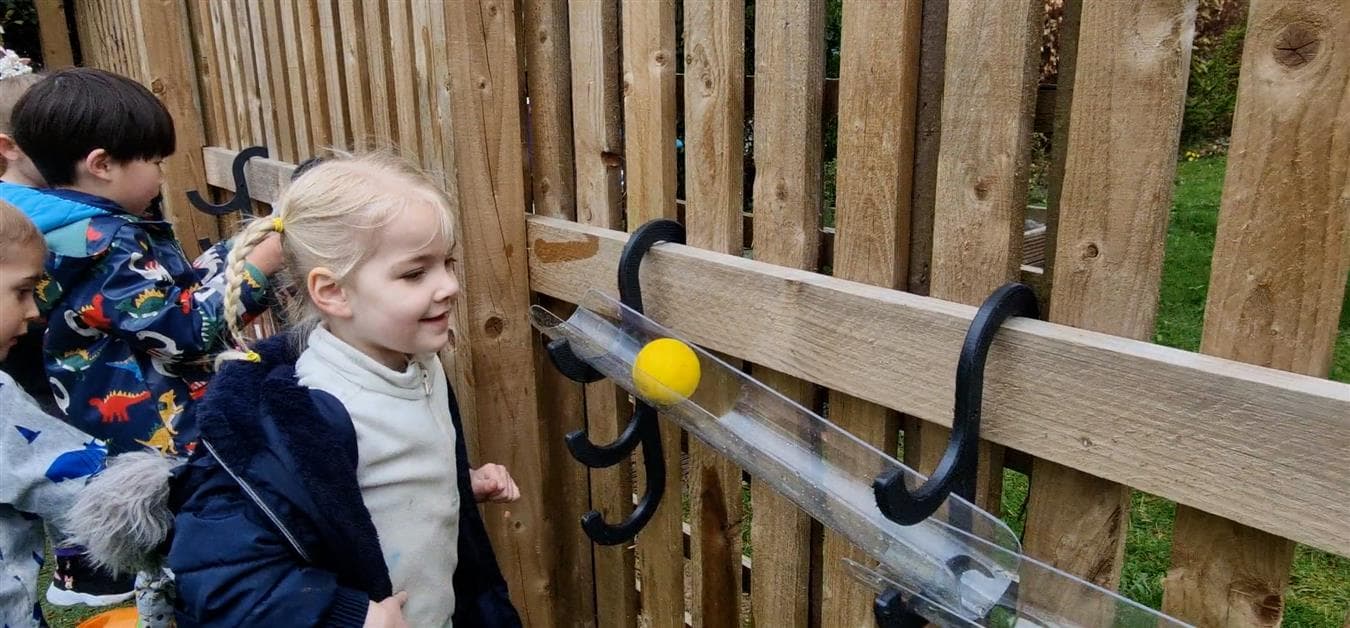 water channel hooks for playground settings in primary schools