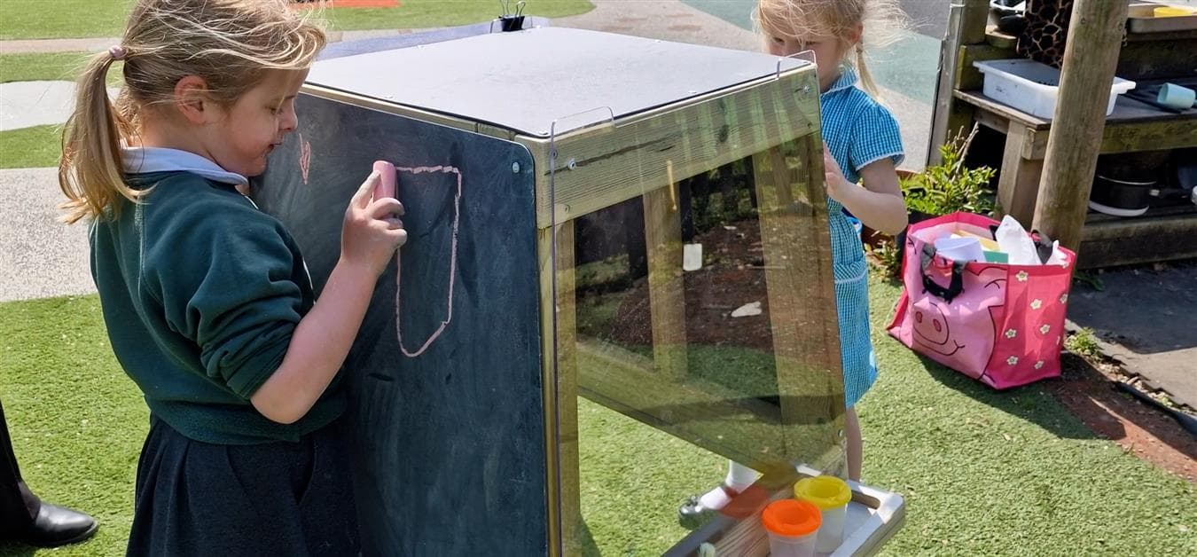 Children can build on their fine motor skills and improve their dexterity