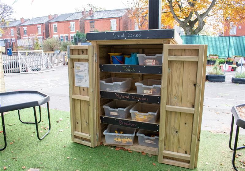 Open Acorn Storage Unit