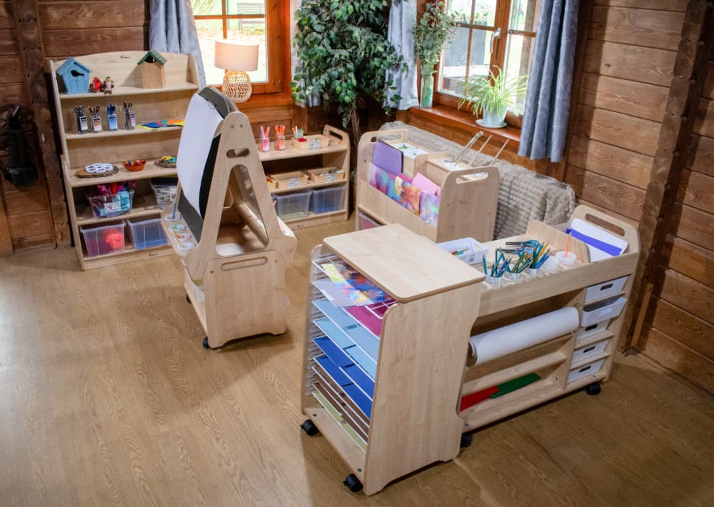 Side view of the Millhouse Expressive Arts & Design Zone