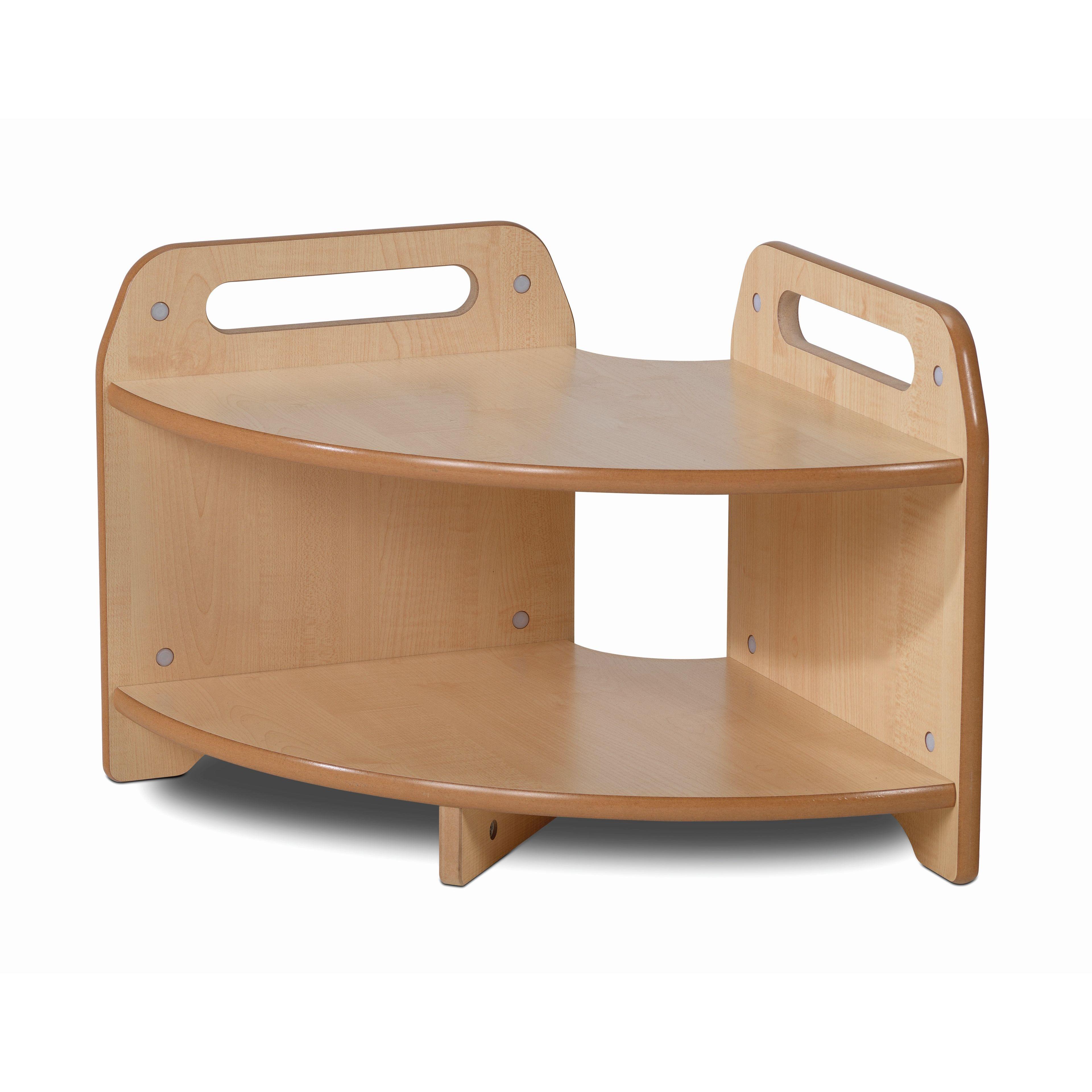 A Low Level 90° Degree Corner Unit on a white background.