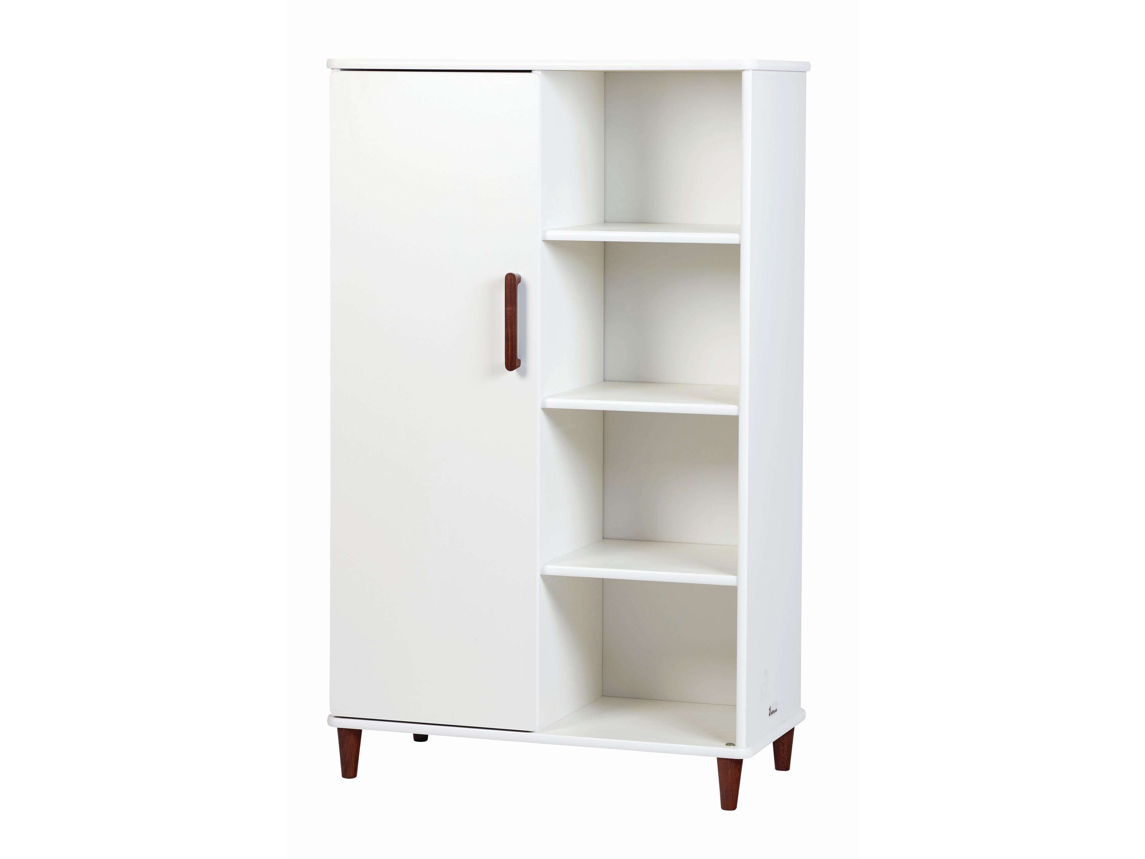 millhouse white cupboard made to store items for babies, natural looking