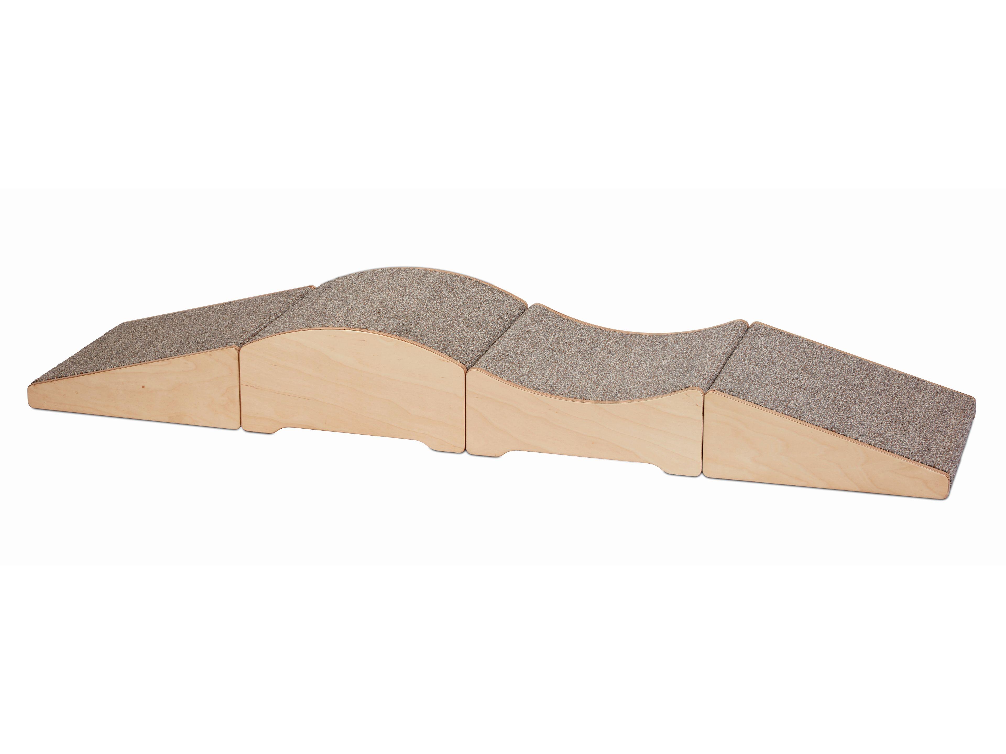 millhouse wooden moveable indoor trim trail with carpeted top 