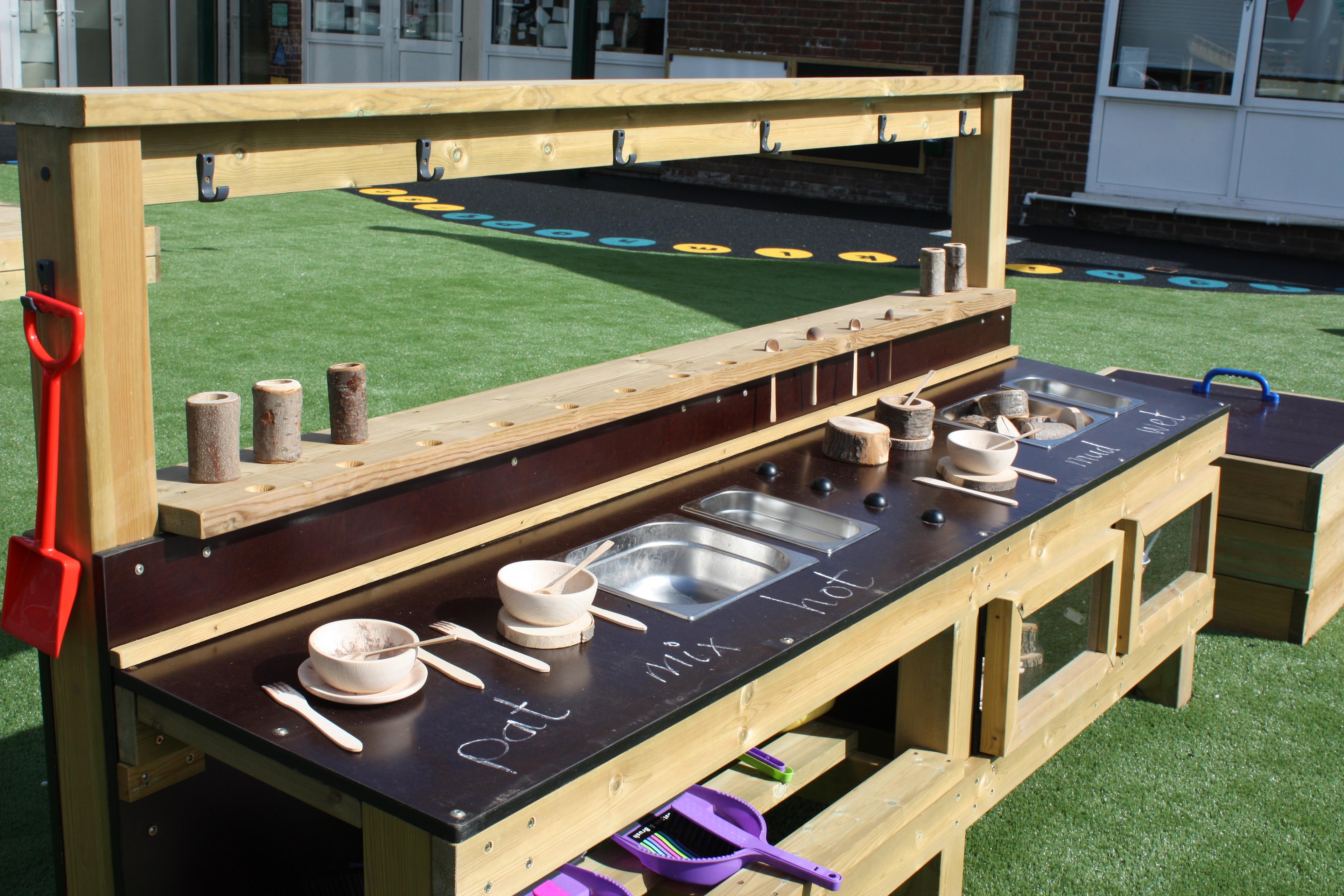 mud kitchen for early years