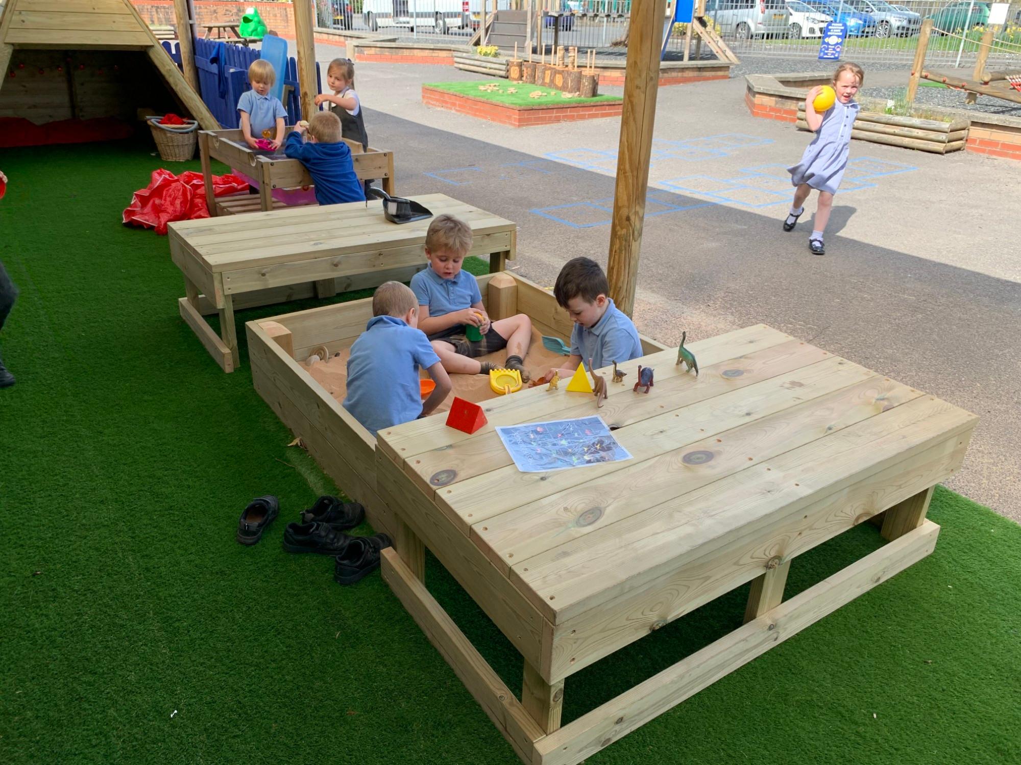 sand boxes for school playgrounds