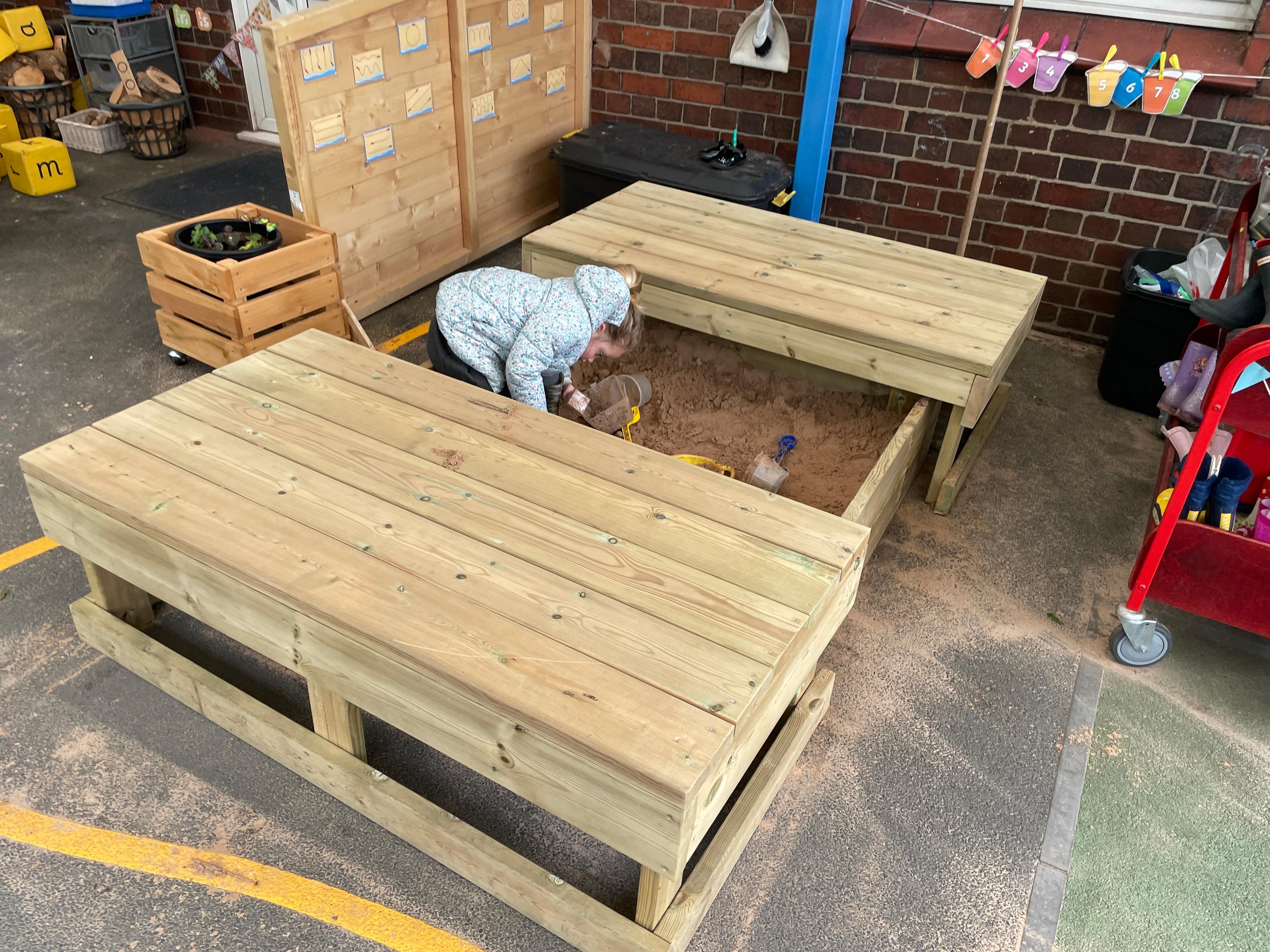 sand boxes for school playgrounds